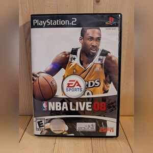 NBA Live 08 for PlayStation 2 - Black Game Used